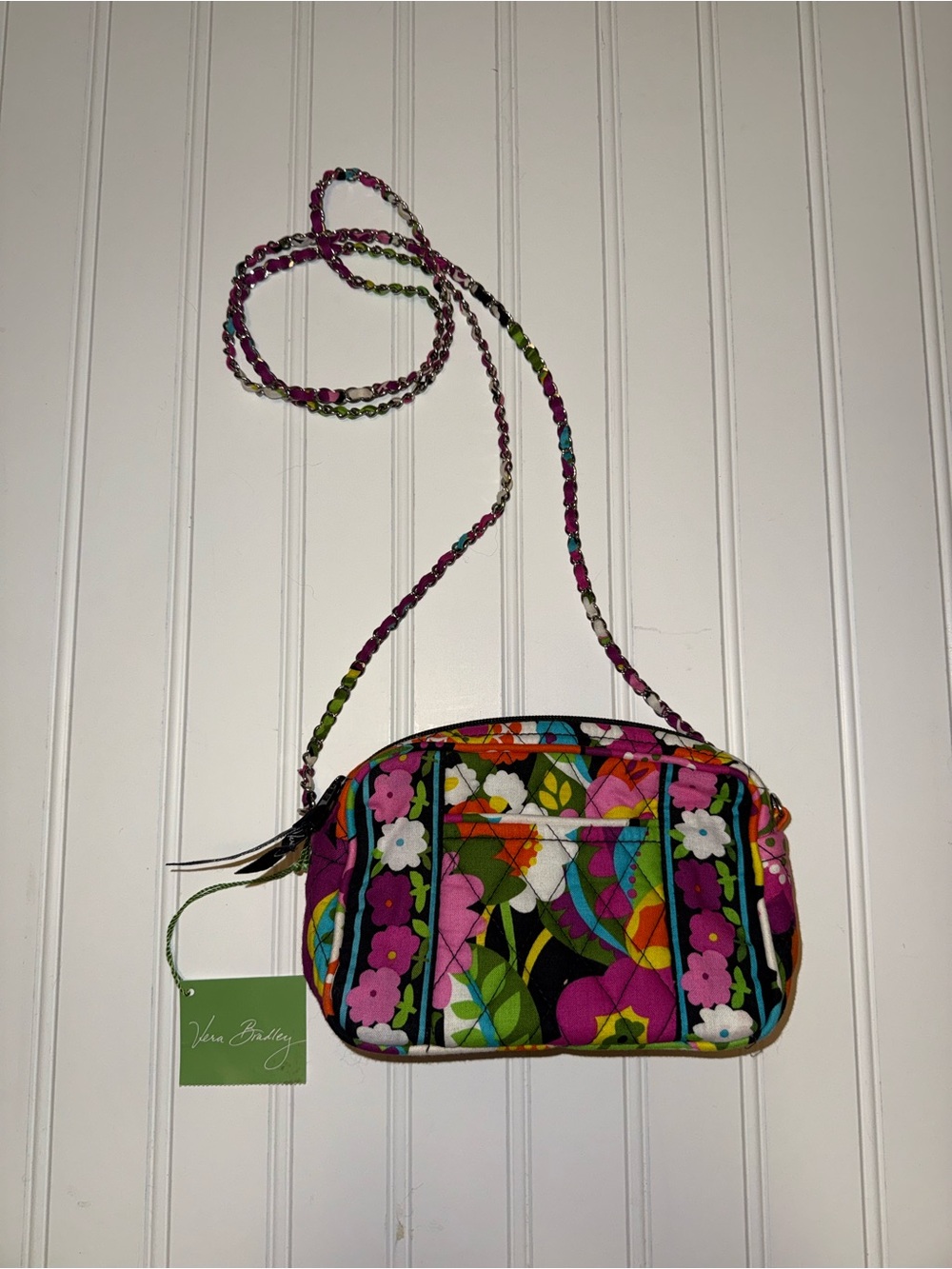 Vera Bradley Mini Chain Crossbody Bag in Va Va Bloom
